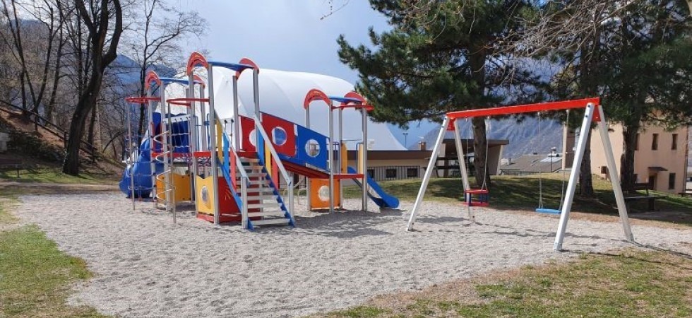 Nei parchi di Ala arrivano i nuovi giochi all'insegna del divertimento e della sostenibilità